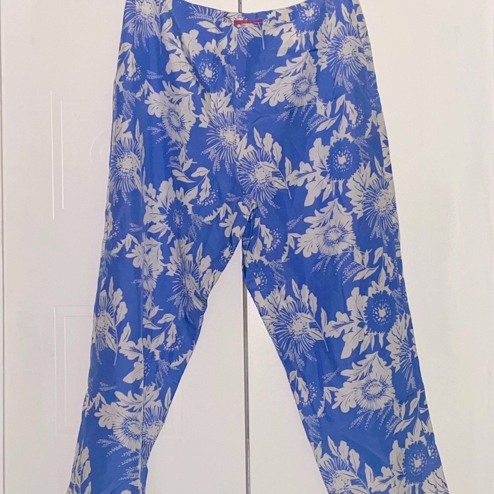 Flowy Floral Trousers